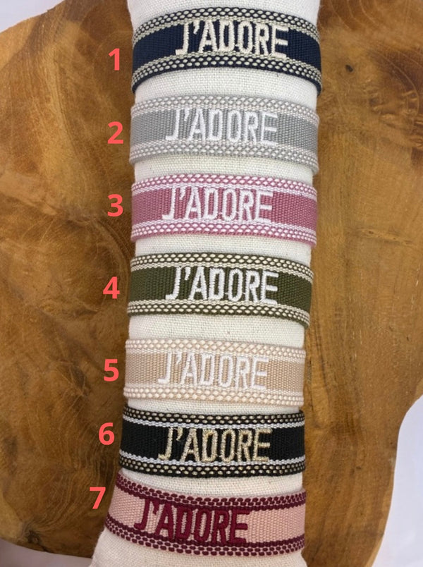 Bracelet J’adore