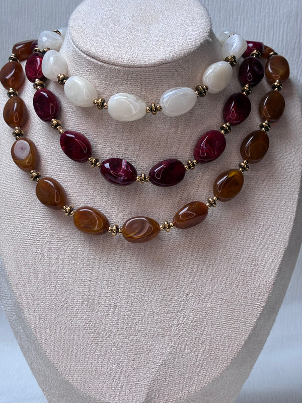 Collier en perle personnalisable